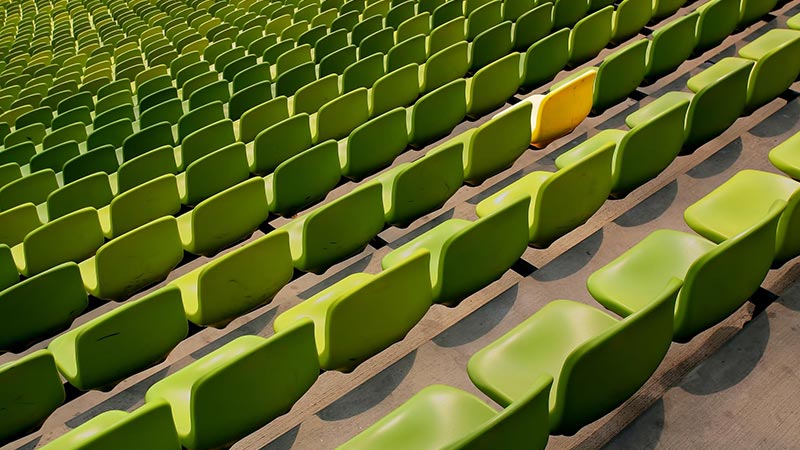 Similar chairs to illustrate how important it is to stand out as a freelancer