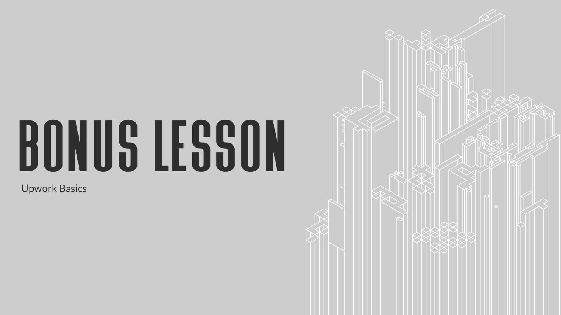 Bonus Lesson Title Image