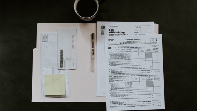 Tax forms to represent freelance taxes